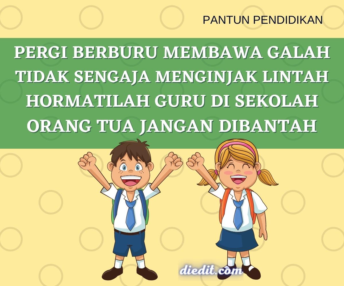 55 Pantun Pendidikan 4 Bait tentang Belajar dan Nasihat Guru | diedit.com