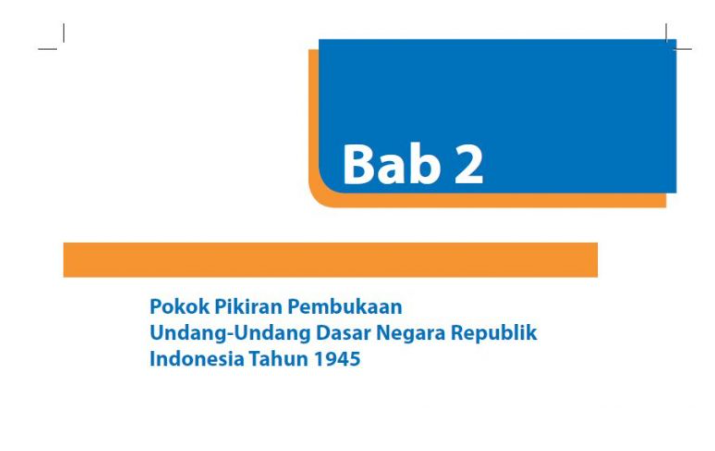Rangkuman Materi PKN Kelas 9 K13 Bab 2 Pokok Pikiran Pembukaan UUD ...
