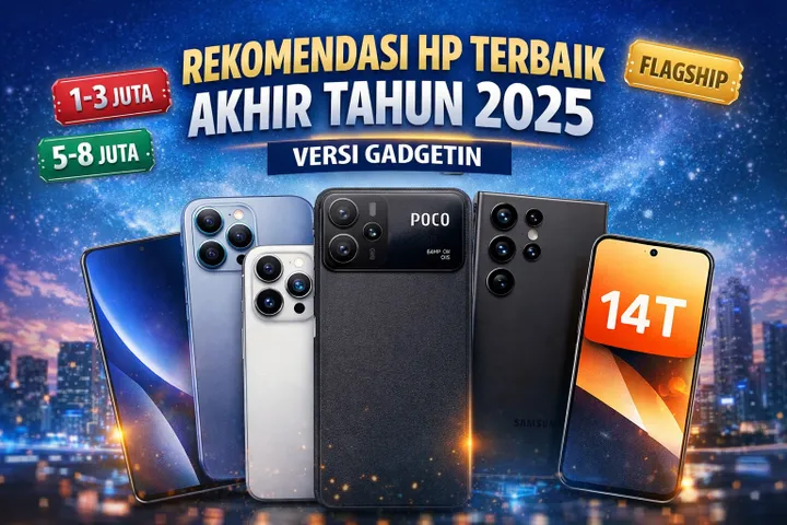 15 Rekomendasi HP Terbaik 2025 untuk Semua Kebutuhan