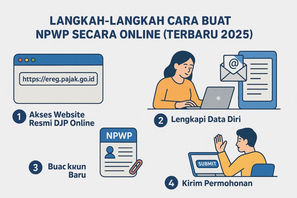 Terbaru 2025!! Cara Buat NPWP Secara Online Tanpa Ribet • Sekarang. ID