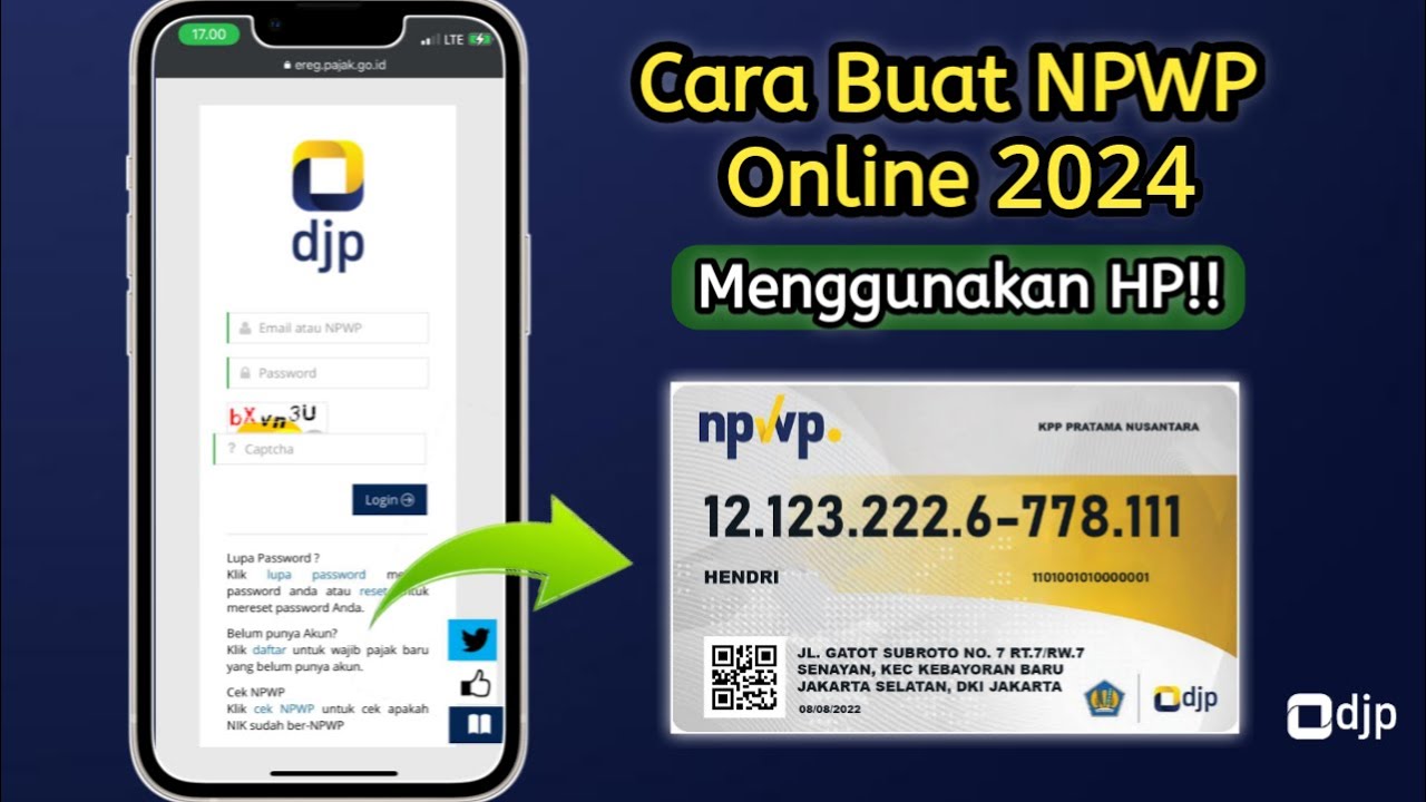 Panduan Cara Membuat NPWP Online dengan Mudah - LKomBis