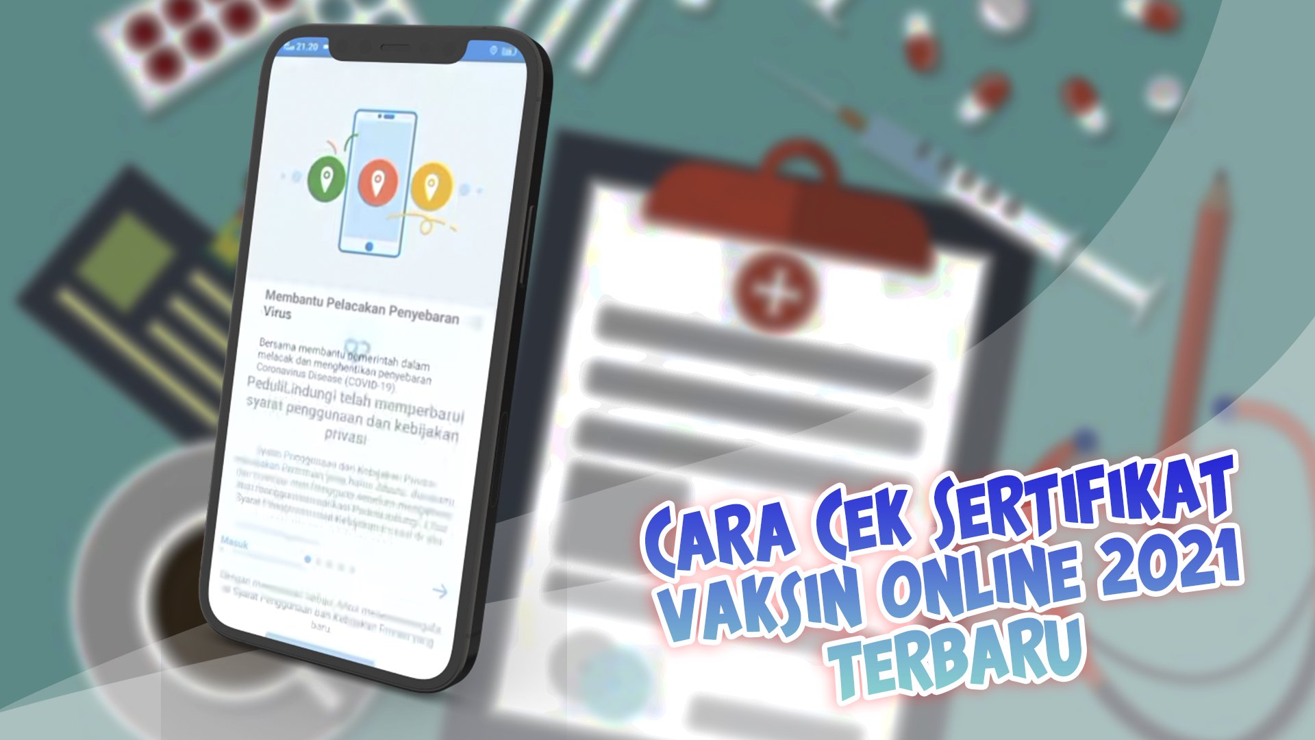 Download do APK de Cara Cek Sertifikat Vaksin Online 2021 Terbaru para Android
