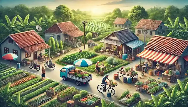 13 Ide Usaha Cocok di Kampung Desa