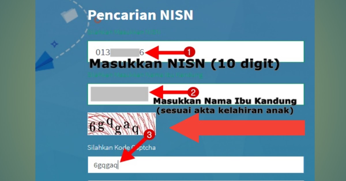 Cara Cek atau Mencari Nomor Induk Siswa Nasional (NISN) untuk Siswa ...