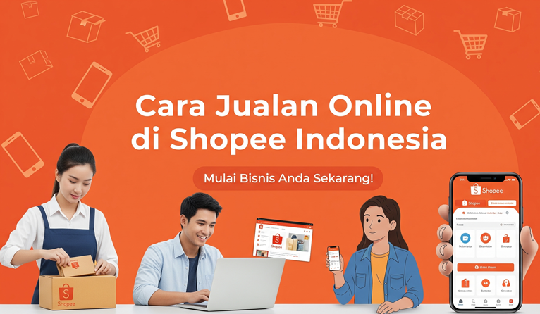 Ini Cara Jualan Online di Shopee Indonesia untuk Pemula - BAMS