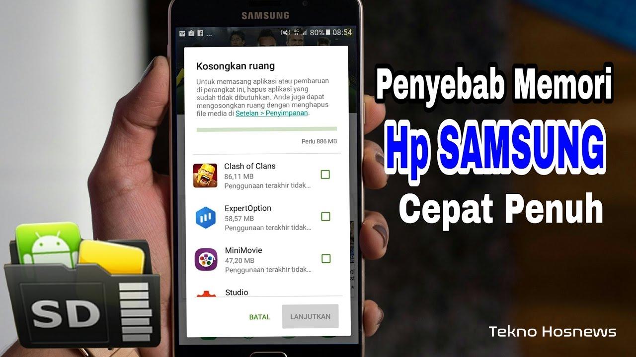13+ Cara Mengatasi Memori Penuh di HP Samsung, Xiaomi, Oppo