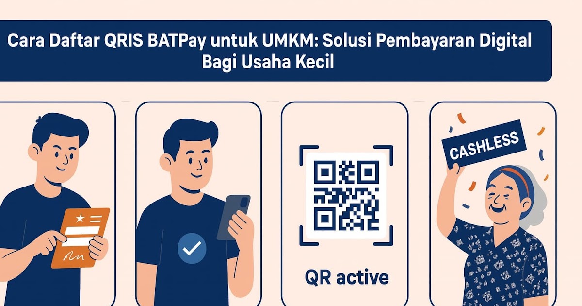 Cara Daftar QRIS BATPay untuk UMKM: Solusi Pembayaran Digital Bagi ...
