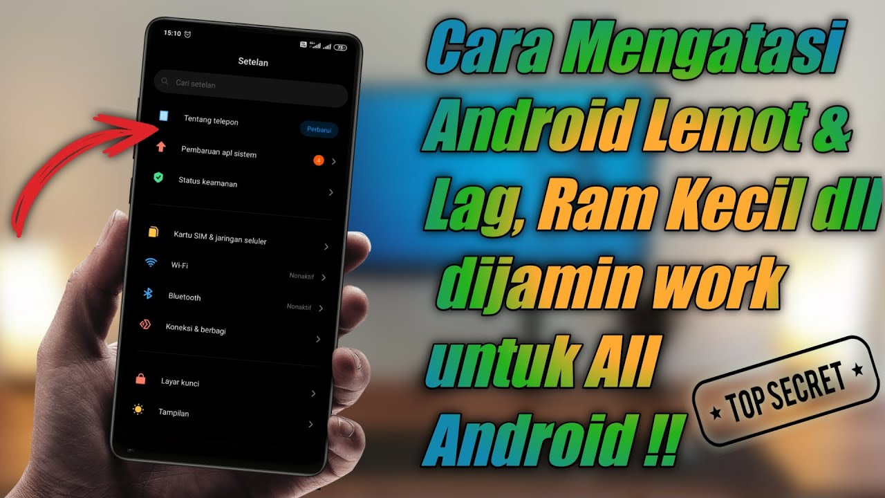 Wajib Coba! Cara mengatasi hp android lemot & lag, Ram kecil dll untuk ...