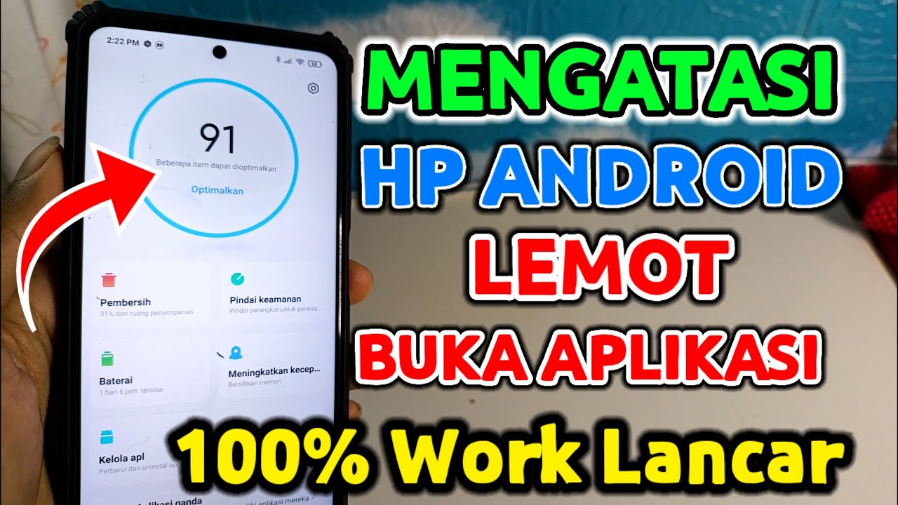 Cara Mengatasi HP Android Yang Lemot - YouTube