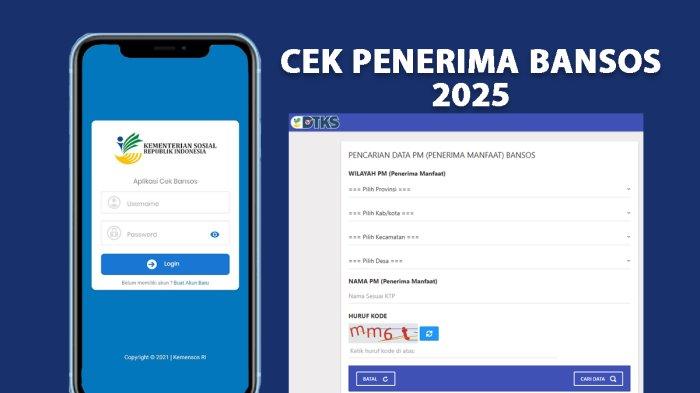 Tata Cara Cek Nama Penerima Bansos 2025, Pastikan Anda Masuk Daftarnya ...