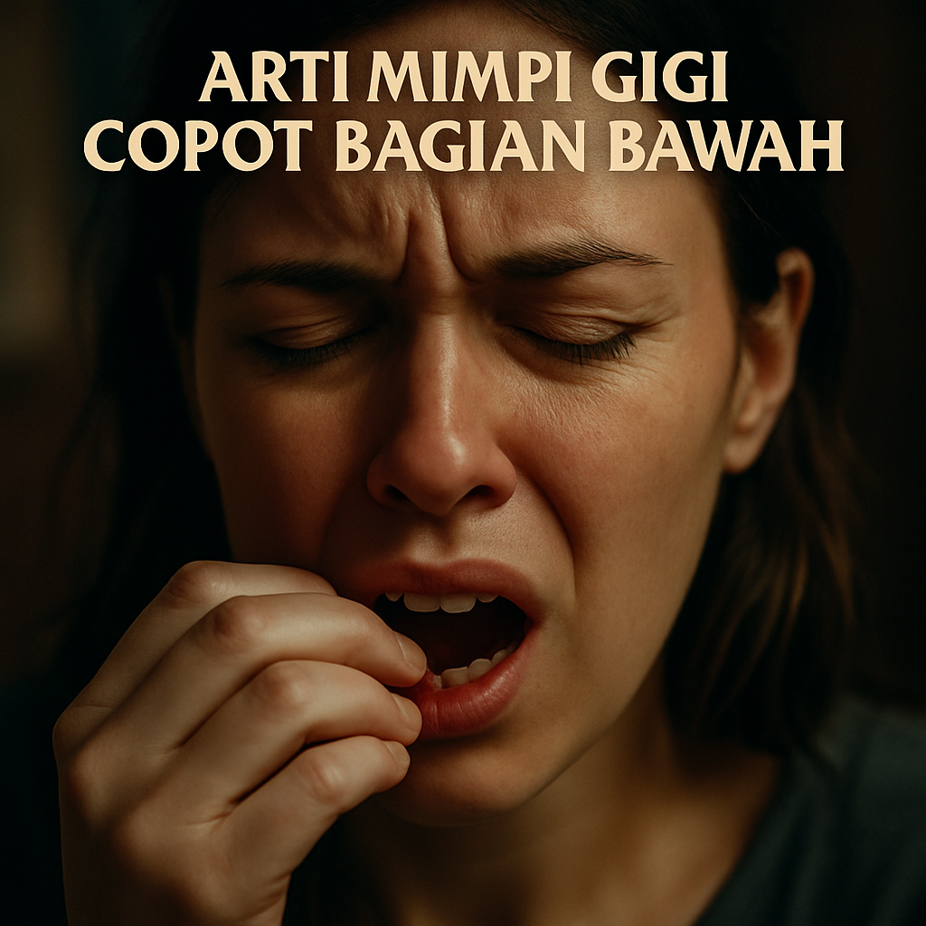 Arti Mimpi Gigi Copot Bagian Bawah: Pertanda Apa Sebenarnya?