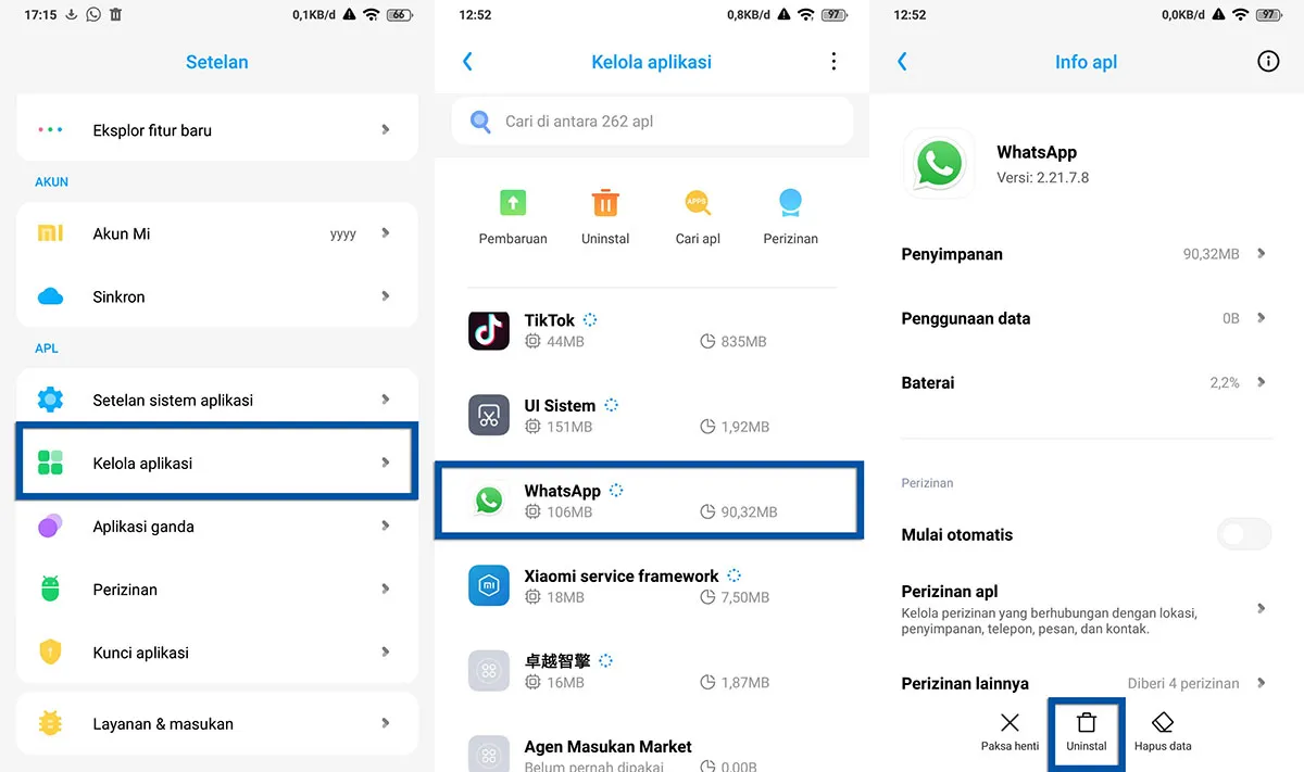 15+ Cara Mengatasi Aplikasi Keluar Sendiri di HP Android