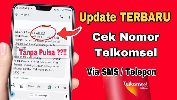 10 Cara Cek Nomor Telkomsel Mudah dan Praktis