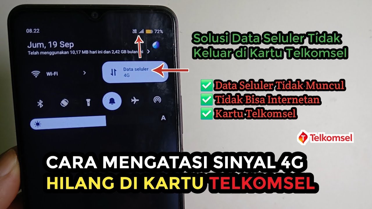 Cara Mengatasi Sinyal 4G Hilang Kartu Telkomsel | Kartu Telkomsel Tidak ...