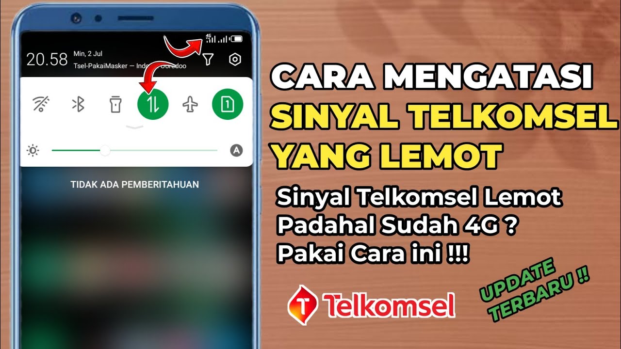 Cara Mengatasi Sinyal Telkomsel Yang Lemot | Sinyal Telkomsel Tidak ...