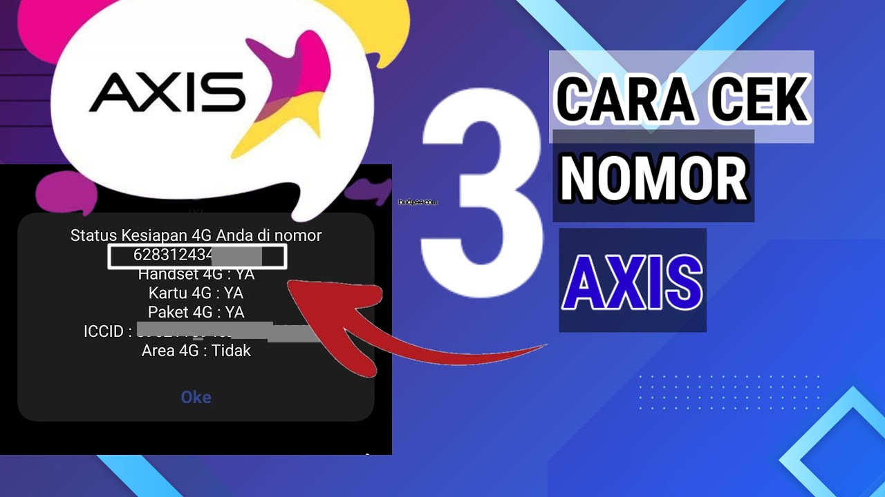 3 CARA CEK NOMOR AXIS TERBARU 2024 - YouTube