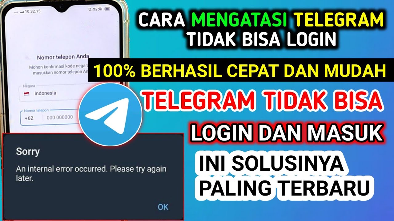 cara mengatasi telegram tidak bisa login | atasi gagal login telegram ...