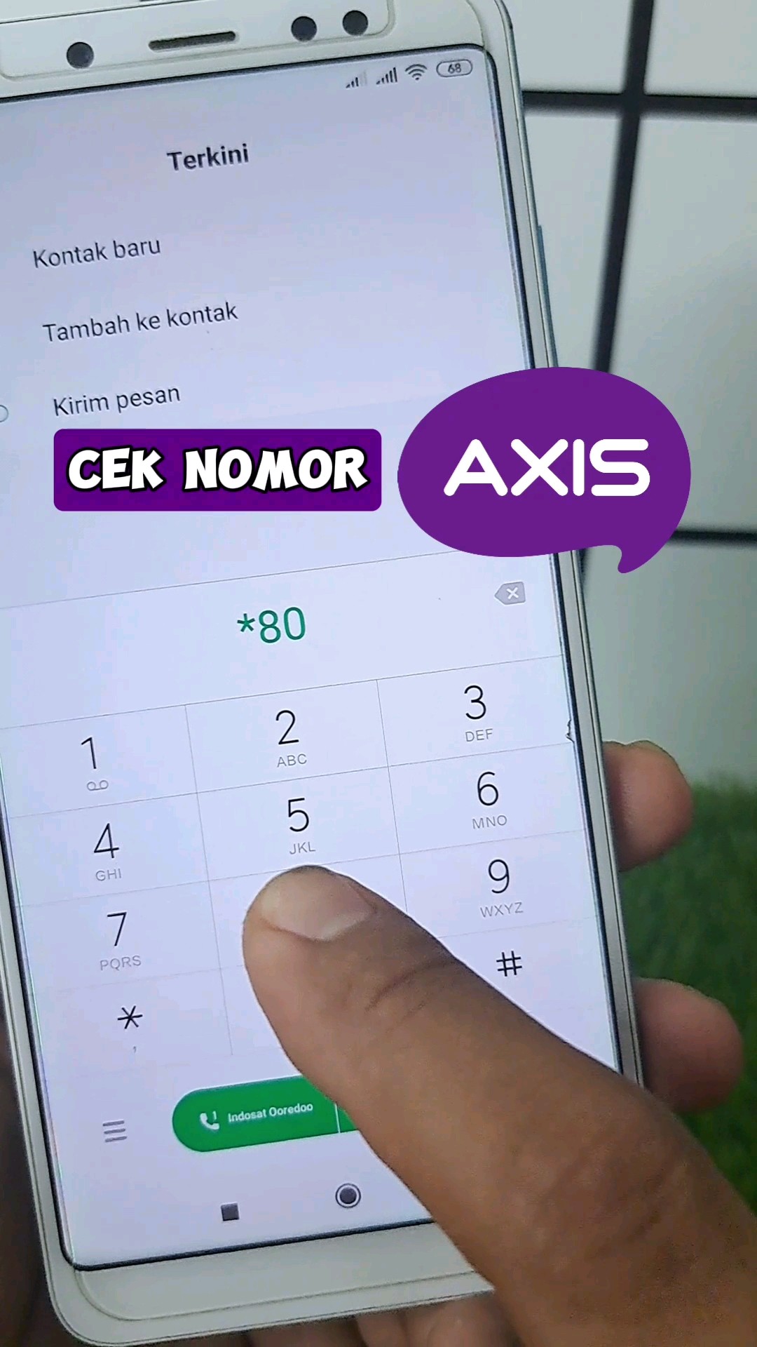 Cara Cek Nomor Axis Terbaru - YouTube