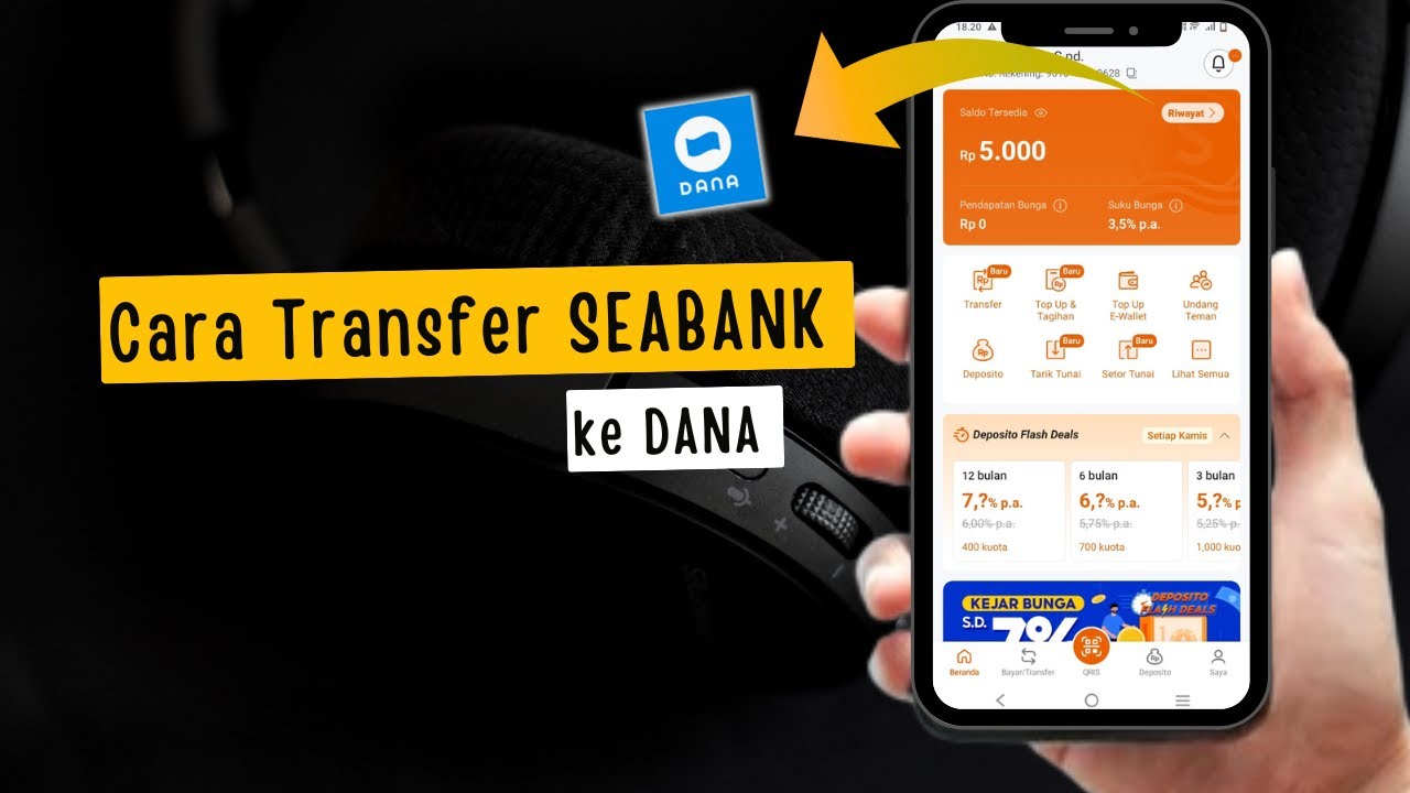 Cara Transfer SEABANK ke DANA Terbaru 2026 - YouTube